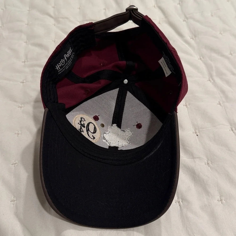 Harry Potter Hat Hogwarts Express Platform Adjustable Ball Cap Movie *